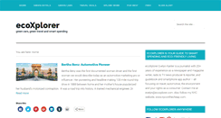 Desktop Screenshot of ecoxplorer.com