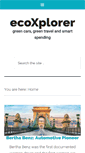 Mobile Screenshot of ecoxplorer.com